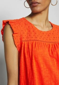 Esprit Damen T-Shirt Basic - Orange Red -Esprit Verkäufe 2024 5778c6308060494aafe51957bb60ac88