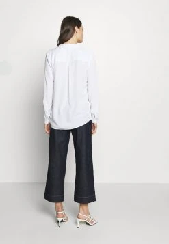 Esprit Damen NEW SLUB - Bluse - White -Esprit Verkäufe 2024 577d1cd741054055bb35404b677998ce