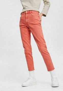 Esprit Damen Jeans Slim Fit - Coral