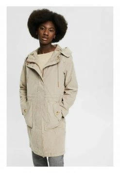 Esprit Damen Wintermantel - Light Taupe
