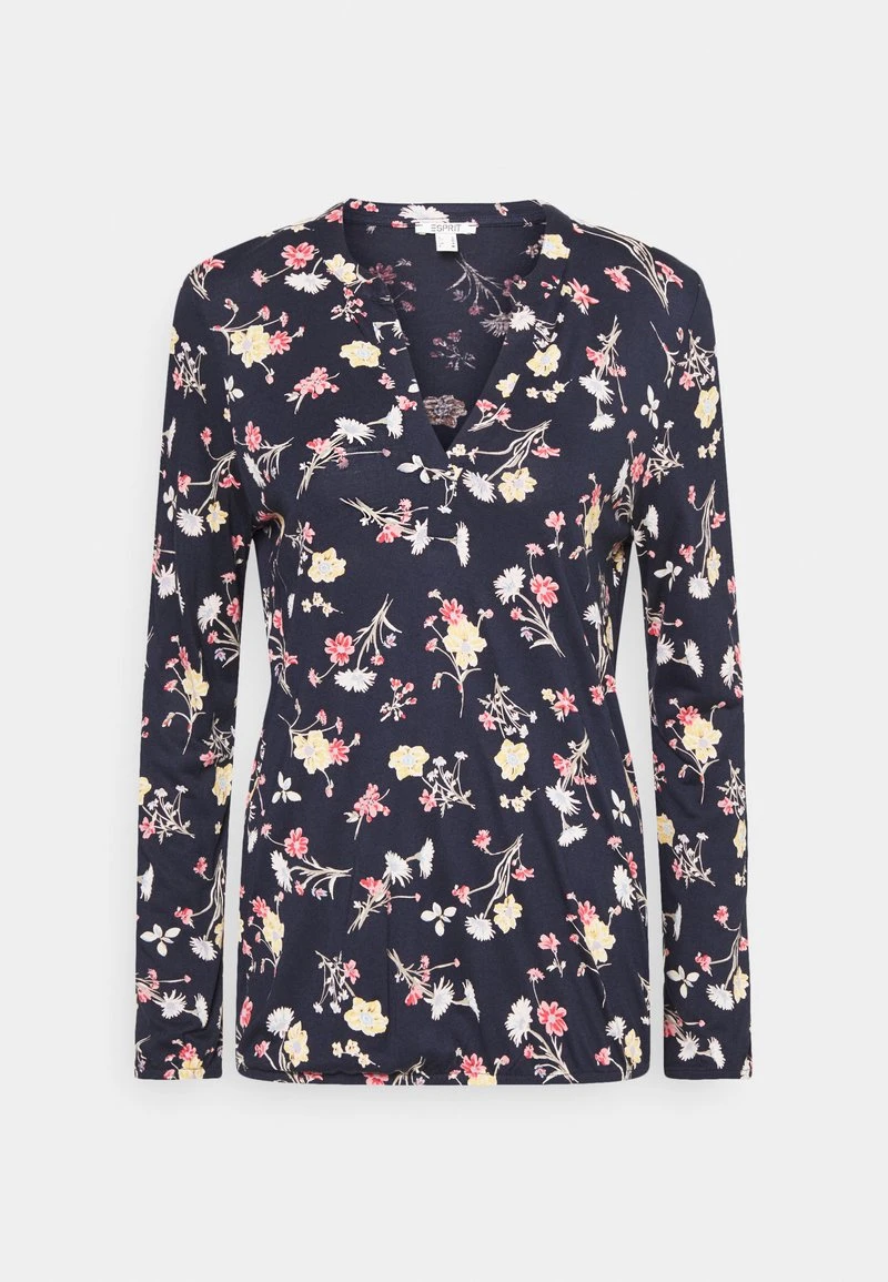Esprit Damen Langarmshirt - Navy 3 Esprit Damen Langarmshirt - Navy