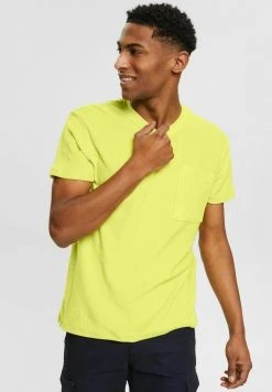 Esprit Herren T-Shirt Basic - Yellow