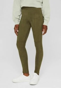 Esprit Damen Leggings - Hosen - Dark Khaki
