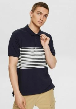 Esprit MIT STREIFENMUSTER - Poloshirt - Navy | Herren