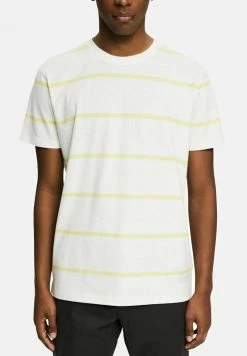 Esprit Herren T-Shirt Print - Off White