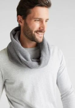 Esprit Herren Schlauchschal - Grey