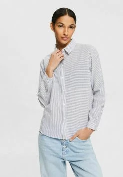 Esprit Damen MIT STREIFEN - Hemdbluse - White