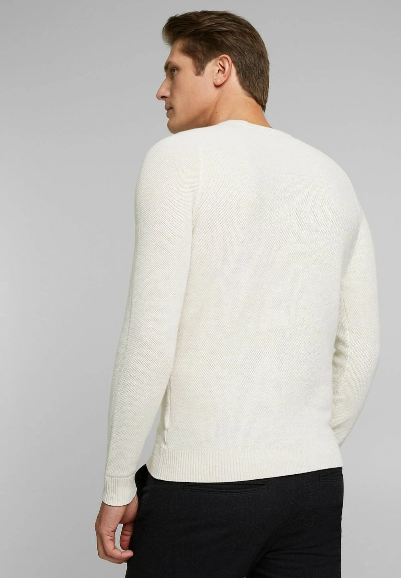 Esprit Strickpullover - Off White | Herren 5 Esprit Strickpullover - Off White | Herren – Bild 3