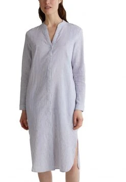 Esprit Damen AUS LEINEN-MIX: HEMDBLUSEN-KLEID - Freizeitkleid - Light Blue -Esprit Verkäufe 2024 5d0baa0ab79a482a830ad1dc9e191170