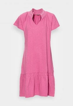 Esprit SMOCKED DRESS - Jerseykleid - Violet | Damen -Esprit Verkäufe 2024 5d195144bf234c2891a6c7aff1b593d1