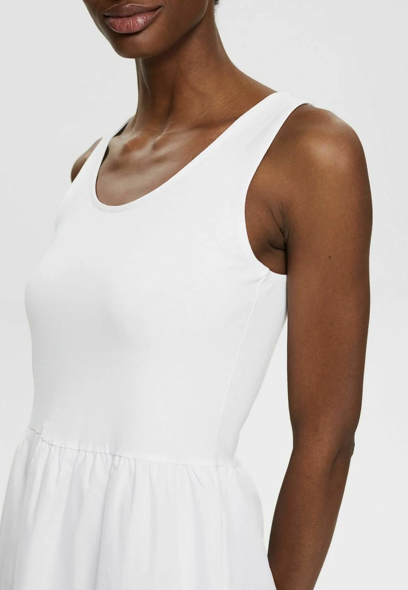 Esprit Damen MATERIAL MIX IN LÄNGE - Maxikleid - White 6 Esprit Damen MATERIAL MIX IN LÄNGE - Maxikleid - White – Bild 4