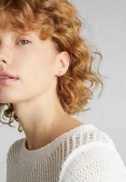 Esprit Damen MIT GLITZERNDEN SCHEIBEN - Ohrringe - Rose Gold-coloured