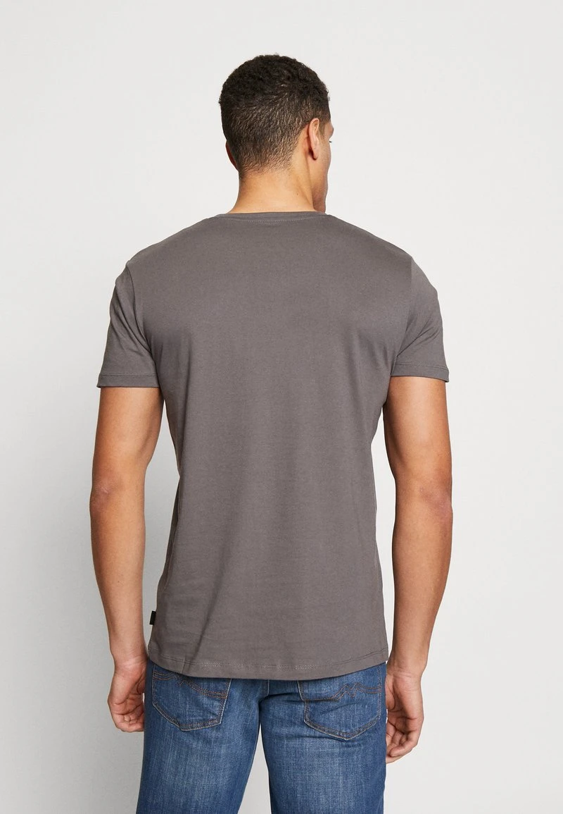 Esprit Herren 2 PACK - T-Shirt Basic - Dark Grey 5 Esprit Herren 2 PACK - T-Shirt Basic - Dark Grey – Bild 3