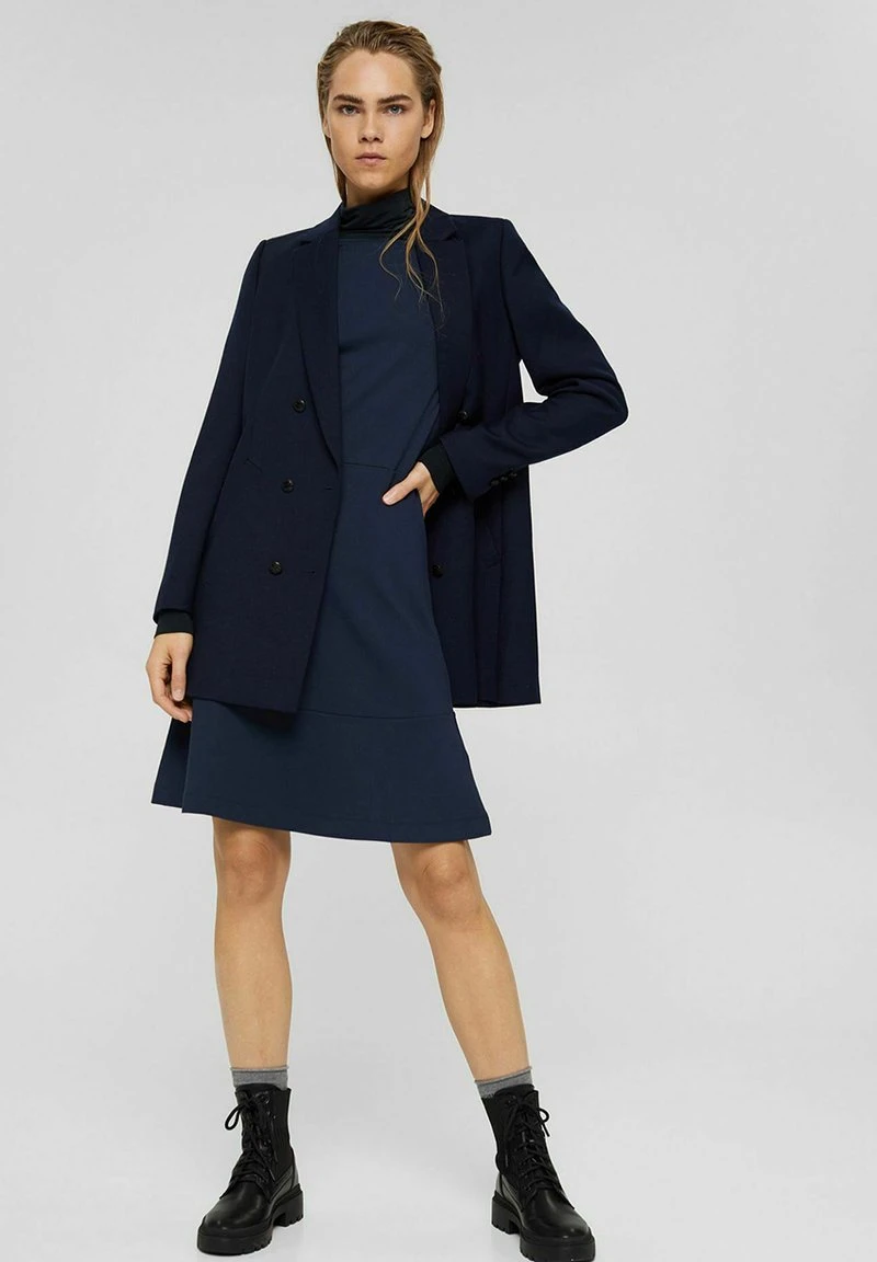 Esprit Damen PUNTI DRESS - Jerseykleid - Navy 9 Esprit Damen PUNTI DRESS - Jerseykleid - Navy – Bild 7
