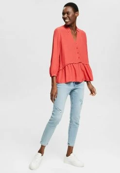 Esprit Bluse - Red | Damen -Esprit Verkäufe 2024 5f08a71eb0744a43810c4c1b190e6582