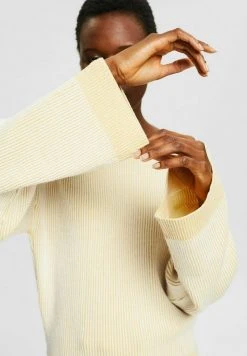Esprit Damen LOOSE - Strickpullover - Dusty Yellow -Esprit Verkäufe 2024 5f2d4c393d7147b39e2310b60151c84d