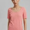 Esprit Damen T-Shirt Basic - Coral -Esprit Verkäufe 2024 5f49f11077414e3283e1716e4d231ea8