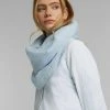 Esprit Damen Schlauchschal - Light Blue