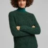 Esprit Damen Strickpullover - Dark Green