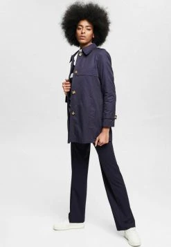 Esprit KURZER - Trenchcoat - Navy | Damen -Esprit Verkäufe 2024 6050d45c3ff3449b87630c7bfea9e434