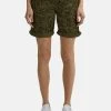 Esprit Damen Shorts - Khaki Green