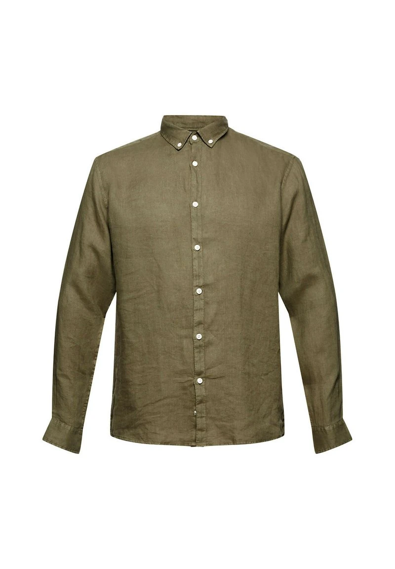 Esprit Herren Hemd - Dark Khaki 11 Esprit Herren Hemd - Dark Khaki – Bild 9
