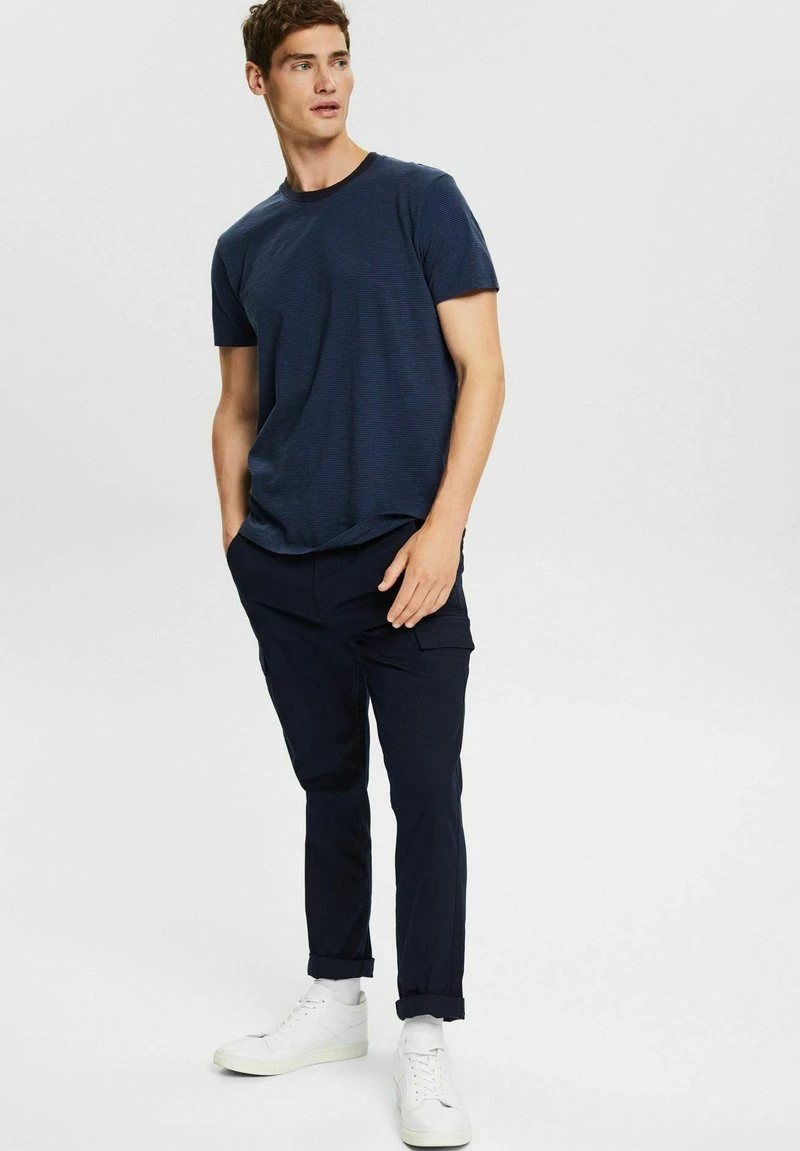 Esprit Herren T-Shirt Print - Navy 6 Esprit Herren T-Shirt Print - Navy – Bild 4