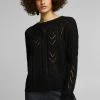 Esprit Damen POINTELLE - Strickpullover - Black -Esprit Verkäufe 2024 60dc50dd32f0463fbc4c1b73293ec09e