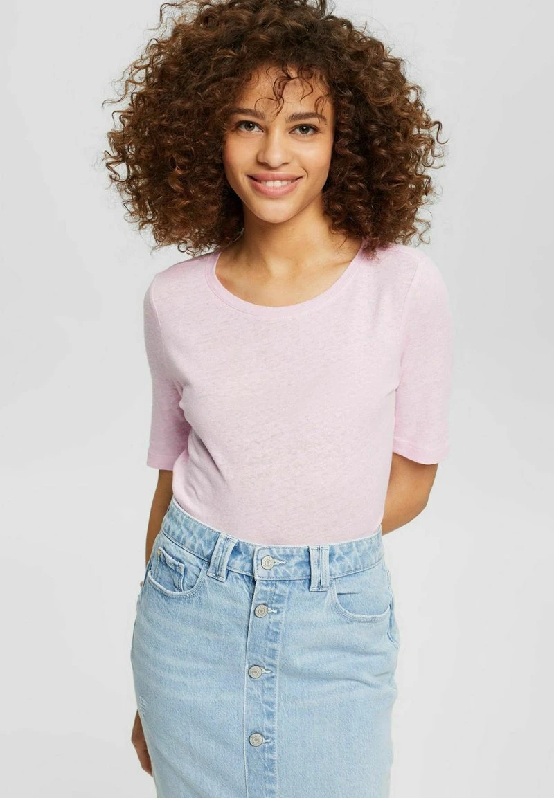 Esprit T-Shirt Basic - Pink | Damen 3 Esprit T-Shirt Basic - Pink | Damen