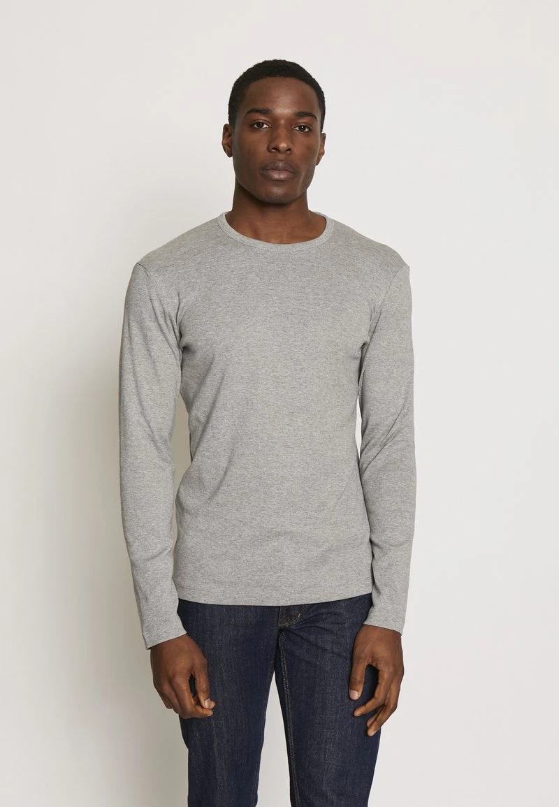 Esprit Herren Langarmshirt - Medium Grey 7 Esprit Herren Langarmshirt - Medium Grey – Bild 5