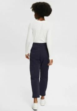 Esprit Damen PANTS WOVEN - Chino - Navy -Esprit Verkäufe 2024 6139d74e425c4d59869af12af4a0031a