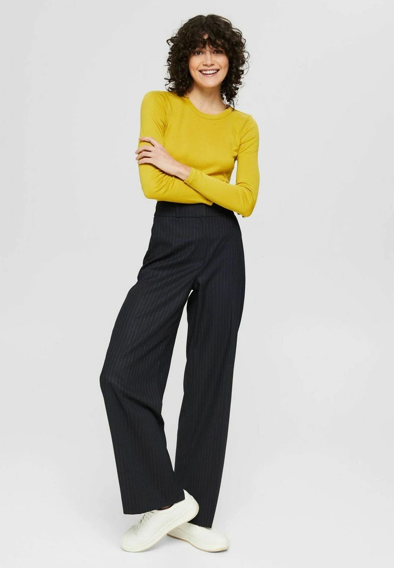 Esprit Damen Langarmshirt - Brass Yellow 3 Esprit Damen Langarmshirt - Brass Yellow