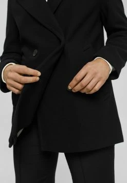 Esprit INDOOR - Kurzmantel - Black | Damen -Esprit Verkäufe 2024 62a3b517858b42c29a225c77a6a04950