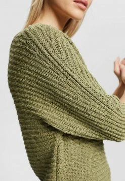 Esprit Damen Strickpullover - Light Khaki -Esprit Verkäufe 2024 64031252bee54377ae3f1c9c2e223eca