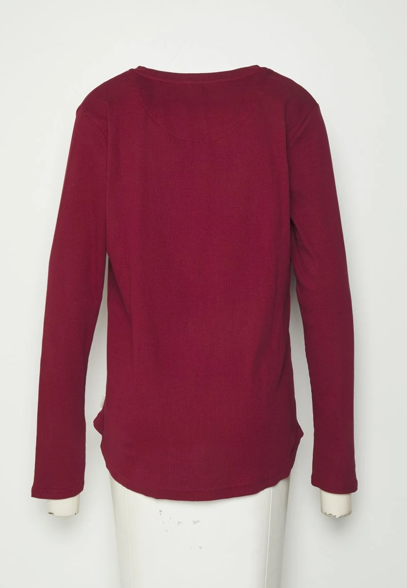 Esprit Damen CHECK COMBI LONGSLEEVE LONG PANTS - Nachtwäsche Set - Cherry Red 5 Esprit Damen CHECK COMBI LONGSLEEVE LONG PANTS - Nachtwäsche Set - Cherry Red – Bild 3