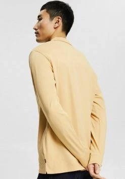 Esprit Herren LONG SLEEVE - Poloshirt - Sand -Esprit Verkäufe 2024 644fceb9d0fd4b129e19ec7173b60c7f