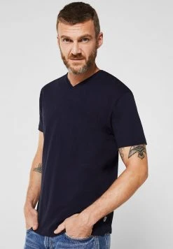 Esprit Herren T-Shirt Basic - Navy