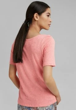Esprit Damen T-Shirt Basic - Coral -Esprit Verkäufe 2024 64a3c6ebaffe417698dc7c878fb84d67