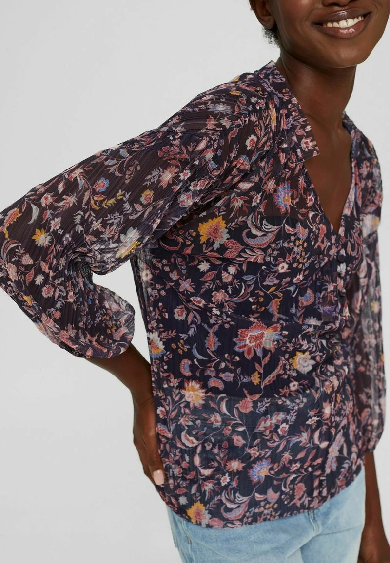 Esprit Damen Bluse - Navy 6 Esprit Damen Bluse - Navy – Bild 4