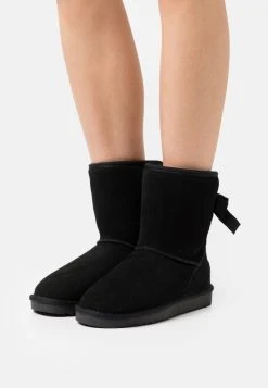 Esprit Damen BOW BOOTIE - Schnürstiefelette - Black