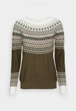 Esprit Damen CORE JAQUAR - Strickpullover - Dark Khaki -Esprit Verkäufe 2024 65485c15e7e649cc903ed0d3f8525696