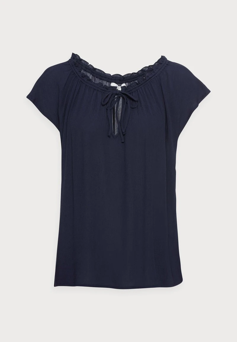 Esprit Damen BLOUSE - T-Shirt Print - Navy 7 Esprit Damen BLOUSE - T-Shirt Print - Navy – Bild 5