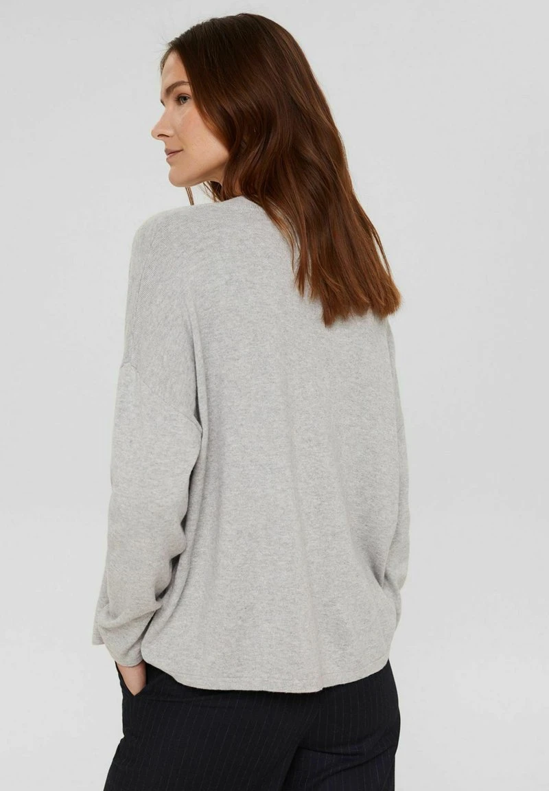 Esprit Damen Strickpullover - Light Grey 5 Esprit Damen Strickpullover - Light Grey – Bild 3