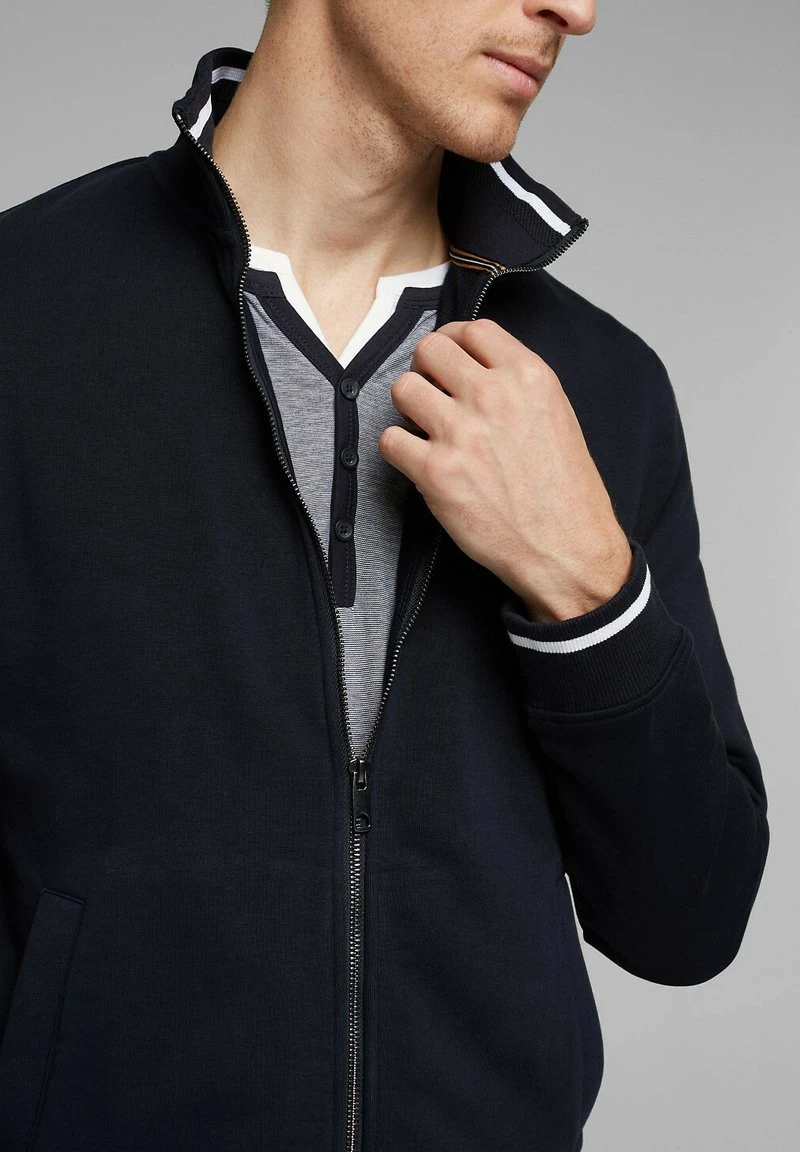 Esprit Herren Strickjacke - Dark Blue 9 Esprit Herren Strickjacke - Dark Blue – Bild 7