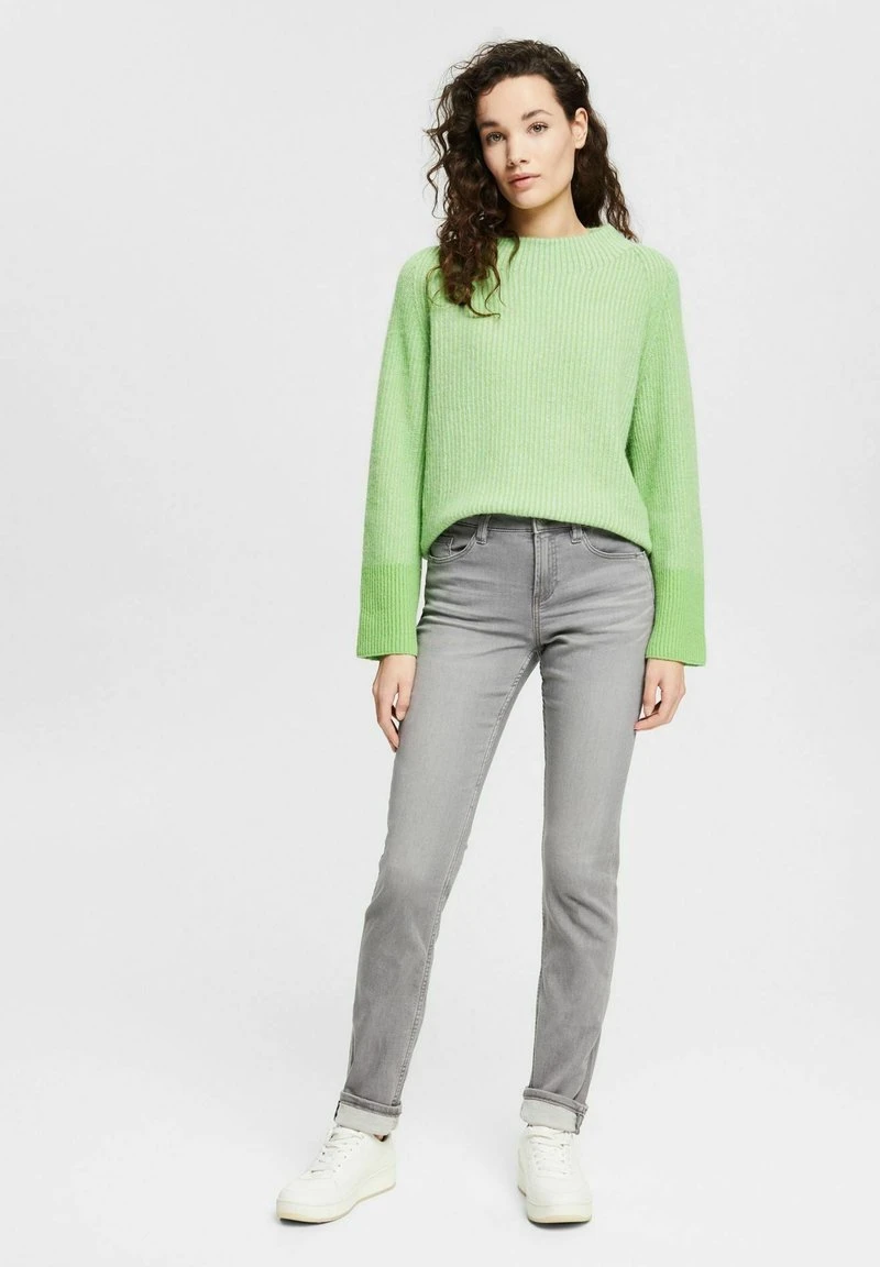 Esprit Damen Jeans Straight Leg - Grey Medium Washed 4 Esprit Damen Jeans Straight Leg - Grey Medium Washed – Bild 2