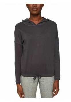 Esprit Damen HOODIE - Kapuzenpullover - Anthracite