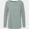 Esprit Damen Langarmshirt - Dusty Green -Esprit Verkäufe 2024 673250a19a3743e6beb50ffab61e70fe
