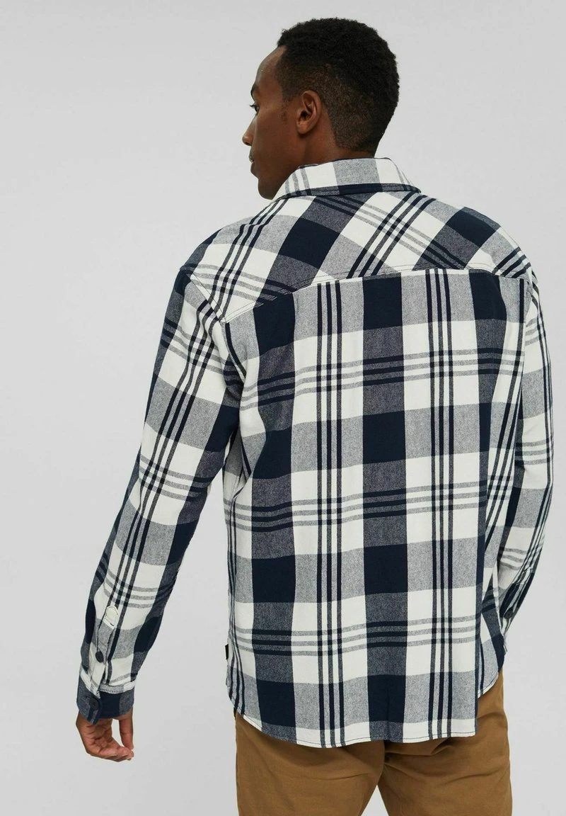 Esprit Herren OVERSHIRT FIT - Hemd - Navy 5 Esprit Herren OVERSHIRT FIT - Hemd - Navy – Bild 3