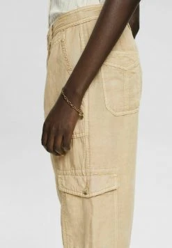 Esprit Damen Cargohose - Sand -Esprit Verkäufe 2024 684dba2657ef4e7c89c6e4ddb9b748e5