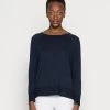Esprit Damen CORE RAGLAN - Strickpullover - Navy -Esprit Verkäufe 2024 689aba30cc004d6cb1524c1838a4d962